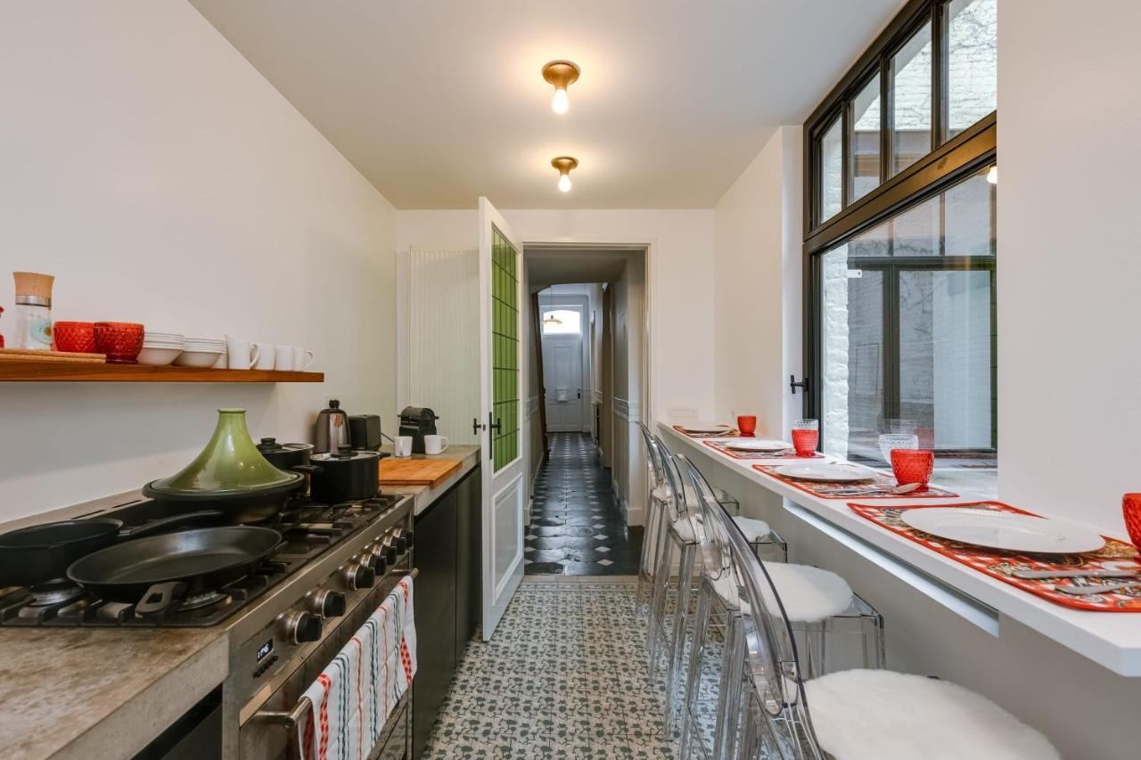 קורטרייק Beautiful Luxurious Mansion With Several Terraces מראה חיצוני תמונה